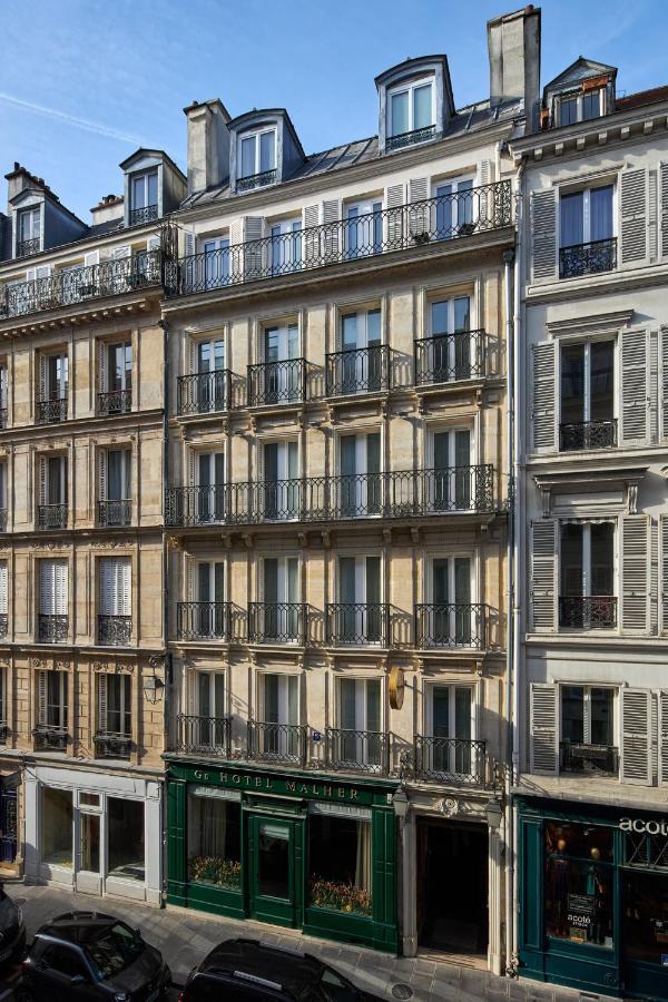 Grand Hotel Malher Paris Exteriör bild